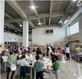 Contributing Materials to “Asobi University” in Sumida City